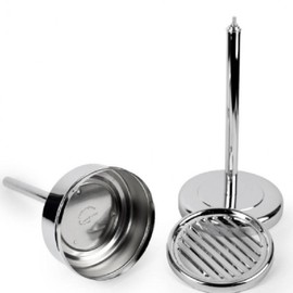 Large Commercial Ashtray for Rest Areas and Outdoors Ashtray Stand Silver