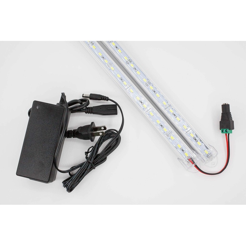LEDupdates 2pcs 20" Showcase LED Light 40" Length for 4ft
