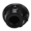 Fuel Filler Cap Matte Black 68250120AA Gas Door Cap Replacement