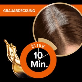 Diadem A2 Golden Brown Level 3 (22ml), Permanent Hair Colour for Hairline Concealing in Just 10 Minutes, Root Colour with Oil-Containing, Nourishing Formula