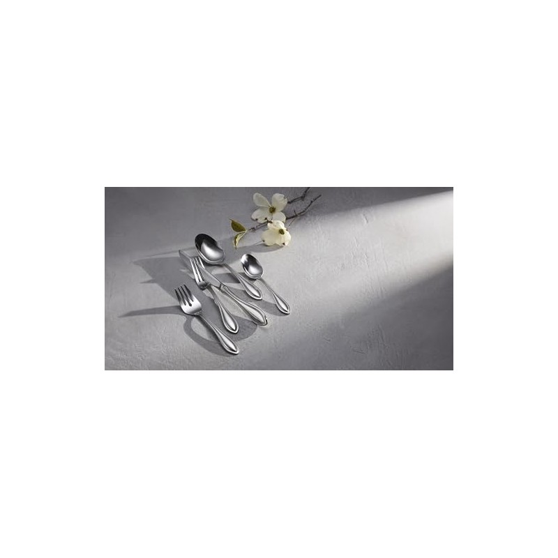 Oneida American Harmony Everyday Flatware Dinner Forks, Set of 4