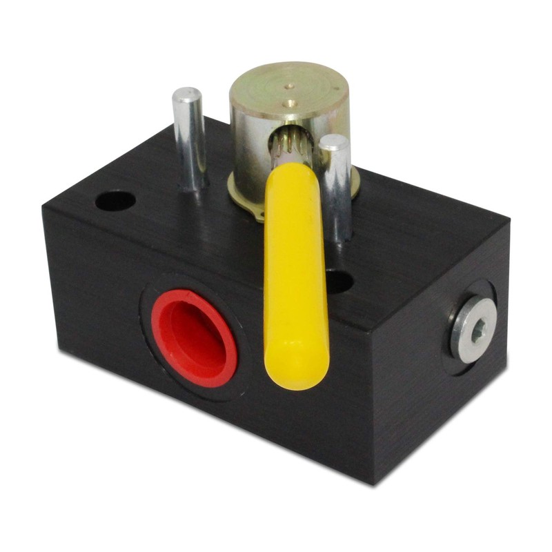 Hydraulic Rotary Selector Diverter Valve, 3 Way, 20 GPM, 5000