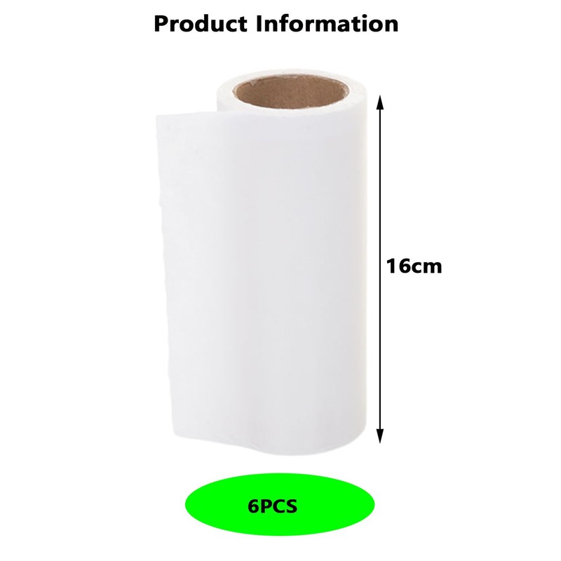 Extra Sticky Lint Roller Refills, 6.3 inch/16cm Roller Refills for