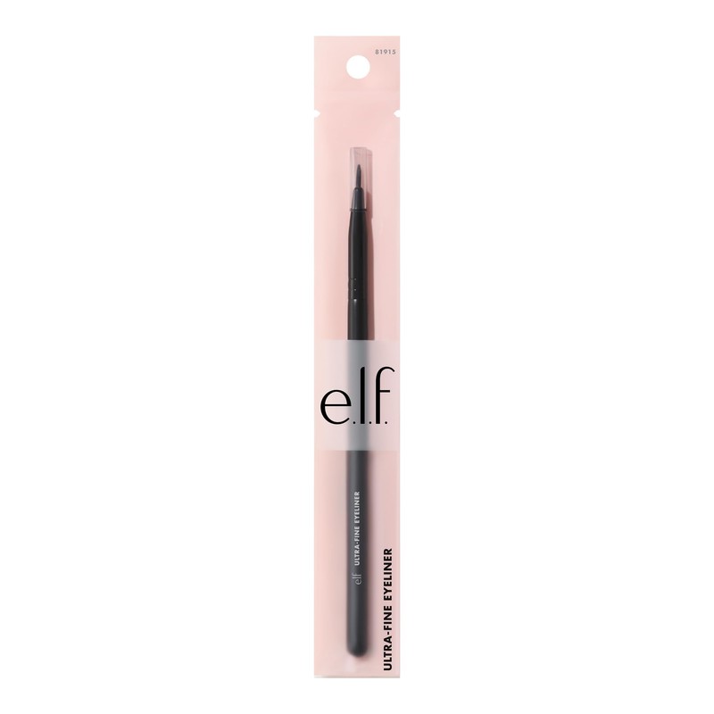 e.l.f. Ultra-Fine Eyeliner Brush, Pointed Tip For Creating Clean, Crisp