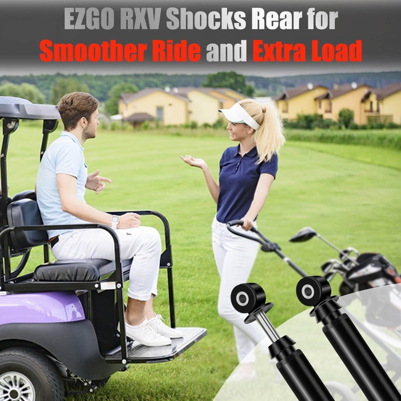EZGO RXV Rear Shocks Golf Cart Shocks Absorbers Fit for