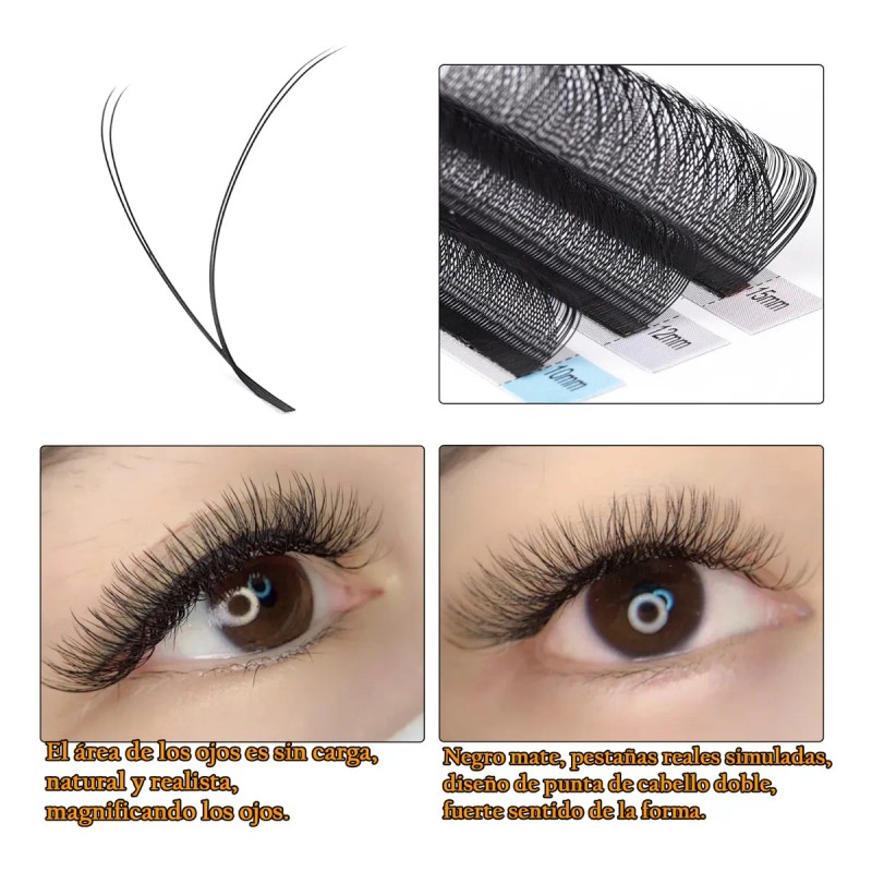 Extensiones Pestañas Mink Yy Mix Blister Mix 0.07 C Y