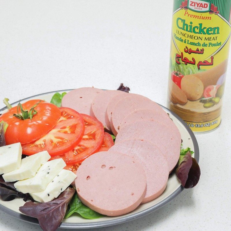 Ziyad Chicken Luncheon Meat, Halal, Ready To Eat Meals, Delicious