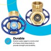 Eastman Bent Nose Garden Hose Valve, 3/4 in FIP x