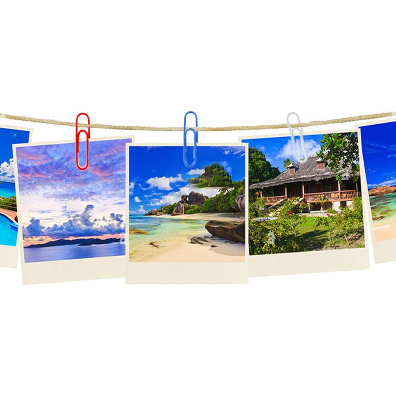 Paper Clips Assorted Size 400 Pieces,Large Medium Small Coloured Paperclips,Durable