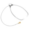 Transparent Listening Aid Stethoscope with Damping Home Double Head Sound