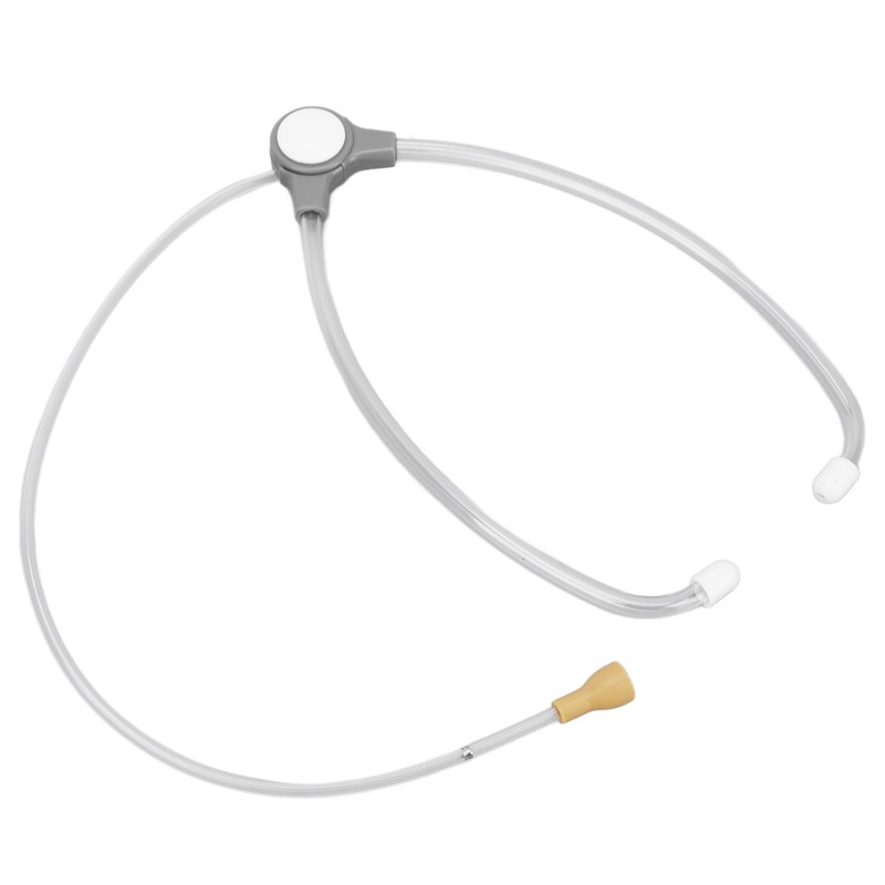 Transparent Listening Aid Stethoscope with Damping Home Double Head Sound