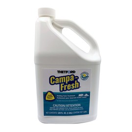 Thetford Campa-Fresh Ocean Breeze Scent RV Holding Tank Treatment, Formaldehyde Free, Waste Digester, Septic Tank Safe, 1 Gallon Bottle (96706)