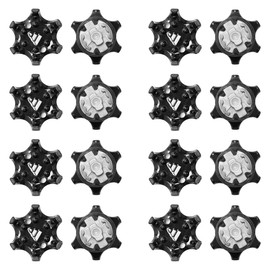 GLADFRESIT 16PCS Golf Spikes - Replacement Bulk Cleats Golf Spikes, Universal Golf Shoe Studs for Golf Shoe Easy Installation