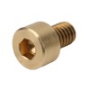 50Pcs Cap Hex Socket Screw Copper Fastener Hardware Tools Industrial