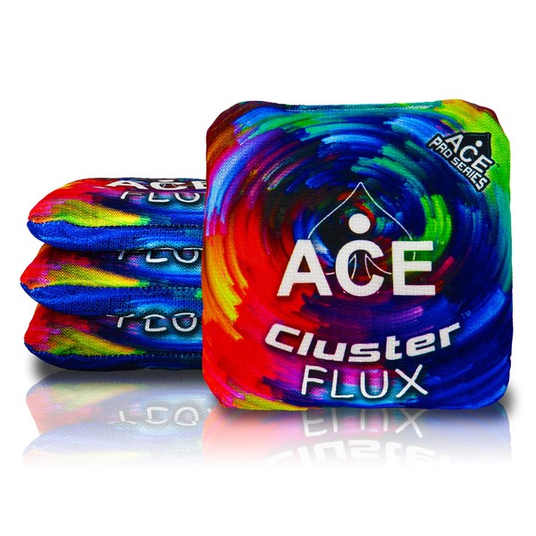 CornholeAce Cluster Flux - Rainbow (Set of 4 Bags) -