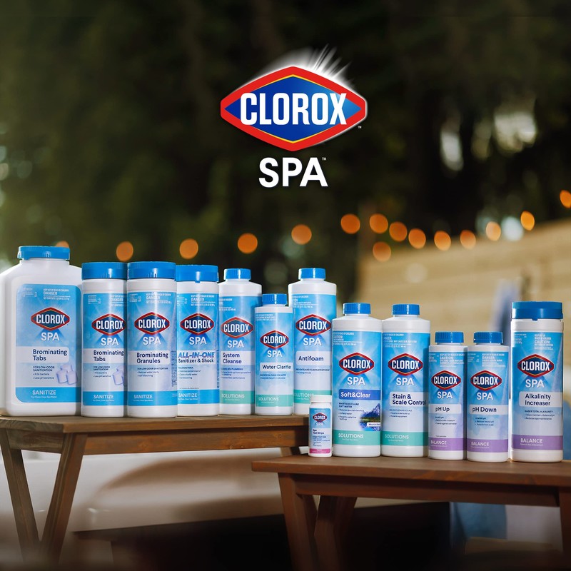 CLOROX Pool&Spa 10018CSP Spa PH Up Pool Balancer, 18 oz.