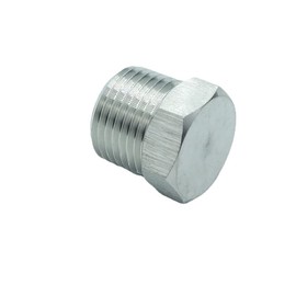 CDQBWKJGFJ 2 Pcs Stainless Steel Outer Hex Thread Socket Pipe Plug Fitting 3/4" NPT Male Oil Drain Plug Fitting