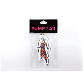 PumpCar car air freshener 2-piece double-sided Goku Ultra Instinct hanging cherry-scented for rearview mirror Car Interior Accessories Household Gifts…