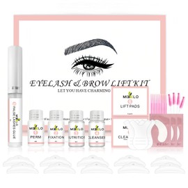 At Home Lash Lift Kit, Salon-Quality Brow Lamination, Instant DIY Eyebrow Lamination Kit for Fuller Thicker Brows, Lasts for 8 Weeks, Easy for Beginner and Professional, Safe and Effective