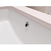 SmartSylva Rectangular Undermount Bathroom Sink,18 x 14 Inch Porcelain Ceramic