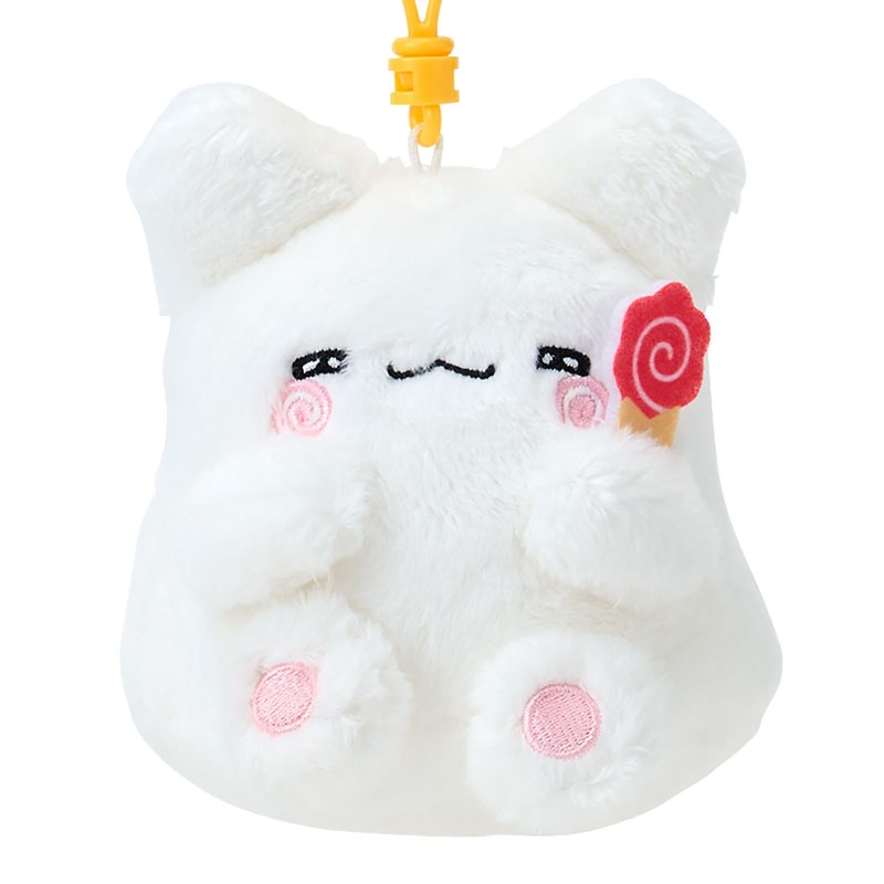 Sanrio 463418 Hanamaru Ghost Mascot Holder Polyester PE Resin For