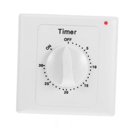Operitacx Ein-aus-timer Zeitschaltuhren Für Steckdosen Im Innenbereich Programmierbar Wand Schlag Digital Zeitgesteuert Zeitliche Koordinierung Drinnen Küchentimer Schalter Weiß Abs