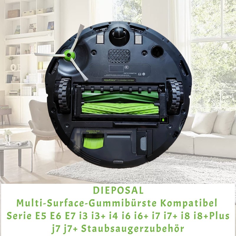 Set of 2 Roller Brushes for iRobot Roomba, Replacement Parts