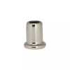 SATCO 1" Nickel flanged steel lamp part neck   TV-1244