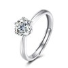 Anillos para Mujer - Anillo Ajustable de Plata de Ley