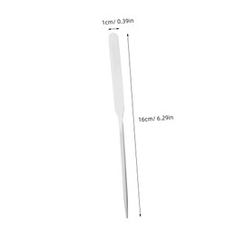 IWOWHERO Stainless Steel Nail Art Tools Color Stick Makeup Mixing Spatula for Diy Foundation Cosmetic Spatula Tool Nail Art Mixing Rod