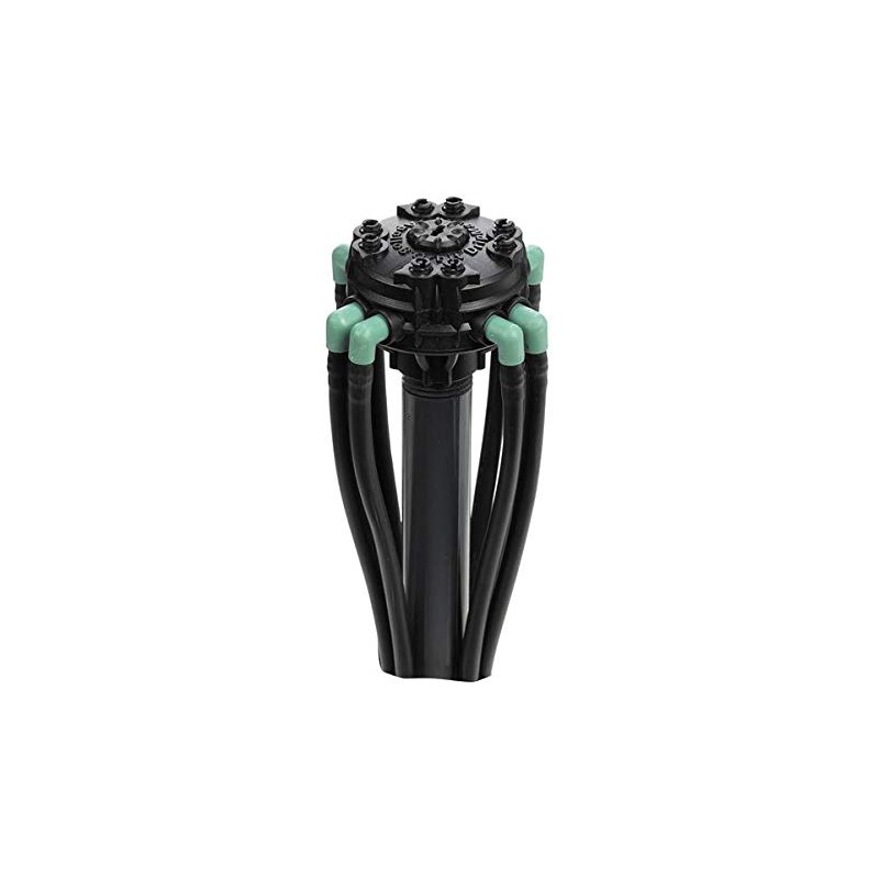 Orbit 2- Pack Adjustable Flow 8-Port Drip Irrigation Manifold for