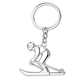 Cute Keychain-Ski Boot Keychains for Men and Women,Funny Key chains Gifts for Skiing Enthusiasts and Outdoor Adventure