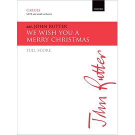 We wish you a merry Christmas: Full score
