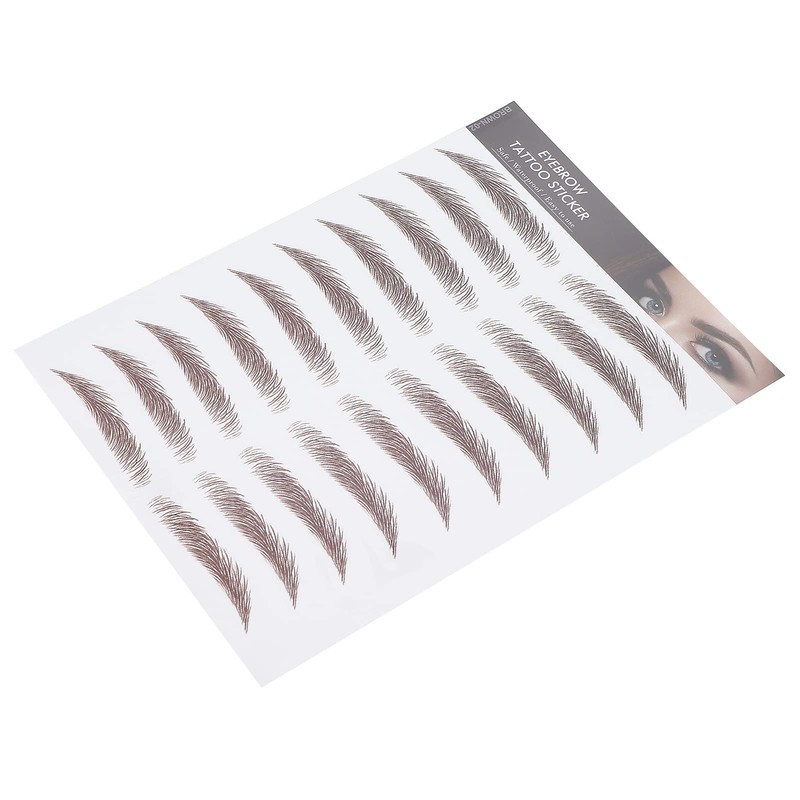 6D Eyebrow Tattoo Sticker, Professional Waterproof Eyebrow Transfer Sticker, Eyebrow