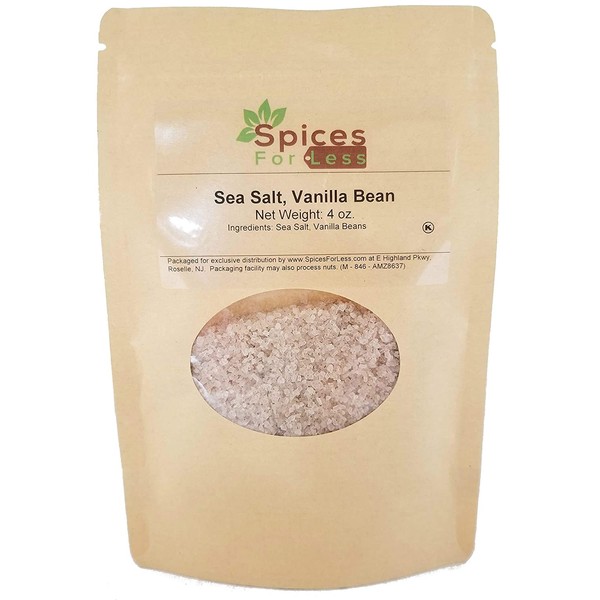SFL Sea Salt, Vanilla Bean (4 oz) - Kosher Certified