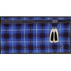 Instakilt Blue Tartan Kilt Towel