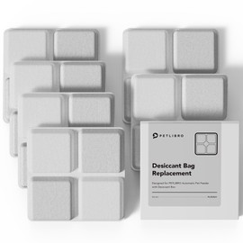 PETLIBRO Desiccant Bags, Suitable for PLAF101, PLAF005, PLAF006, PLAF103, PLAF203, PLAF301 Automatic Pet Feeders (Pack of 6)
