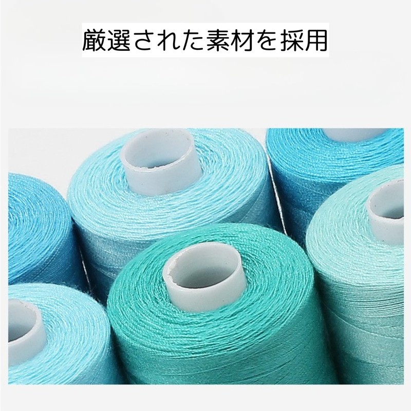 COZENTA Sewing Thread Set of 10 Rolls for Normal Grounds,