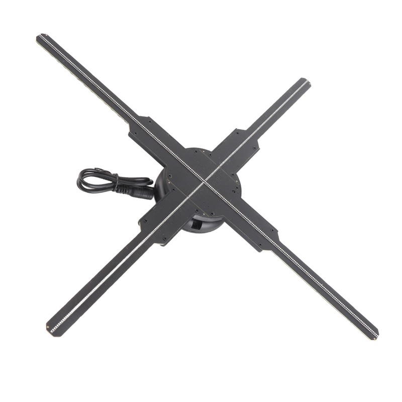 3D Hologram Fan 45cm 4 Blades 3D Holographic Projector Video