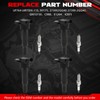 UF651 Set of 4 Ignition Coil Pack and Iridium Spark