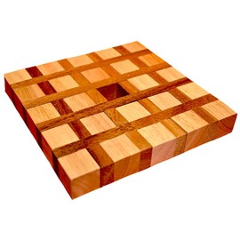 Coffee Doily, Coffee Coaster Puzzle, A Wooden Puzzle with 8 Pieces, Set the Coaster Together, Puzzle Wood Puzzle, Puzzle Game, Puzzle Box, IQ Puzzle, Laying Puzzle, Wooden Puzzle