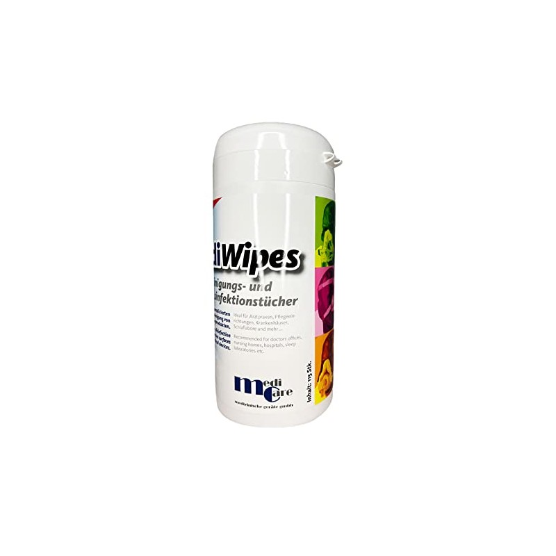MediWipes CPAP Neutral Scented Cleaning Wipes in Dispenser Box of