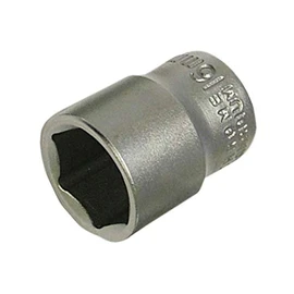 Faithfull SOC1219 19mm Hexagon Socket Chrome Vanadium 1/2-inch Drive