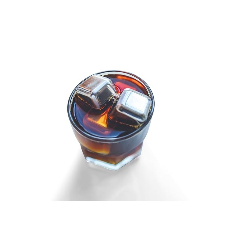 Metaltex 253504000 Stainless Steel Ice Cubes