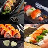 Sushi Making Kit, Upgrade Sushi Kit with Guide Includes Bazooka