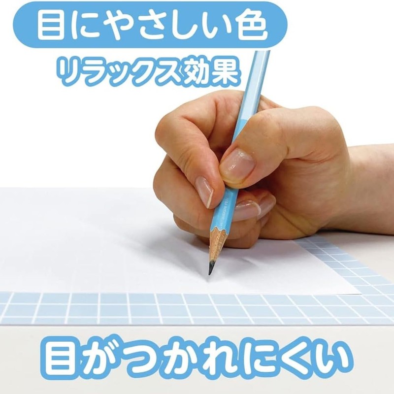 Kyoei Plastic Underlayment SHS-A4-04 [A4] Solid a-shaped Ramune Blue Light