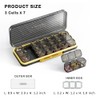 ROWNYEON Weekly Pill Box Organiser Pill Boxes 7 Day 3