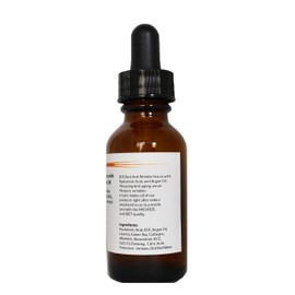 EGF, Best Anti Wrinkle Serum with Hyaluronic Acid, Argan Oil, Collagen, Ginseng (1.2oz)
