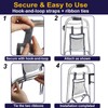 Aliseniors 2 Pack Walker Side Bag, Lightweight Folding Walkers Accessories