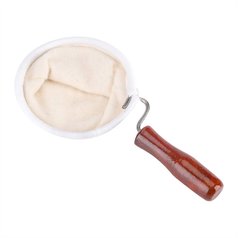 Haosie Coffee Sock, Coffee Filter Handmade Reusable Cafe Flannel Cloth